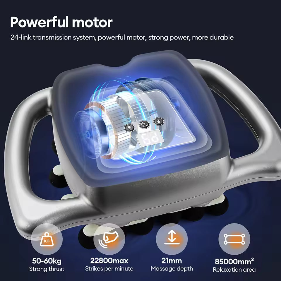 24 Head Percussion Massage Gun